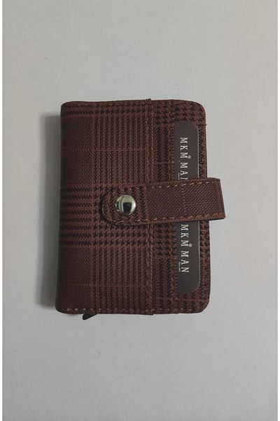 firdevsi hobi Automatic card holder - plaid - snap