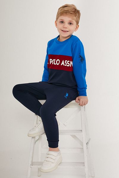 U.S. Polo Assn. US Polo AssnBlue Boy's Tracksuit Set