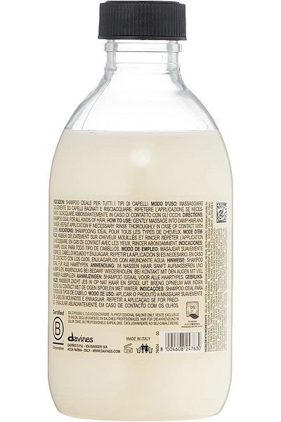 Davines KRASOTA OI 280ml Shampoo - Moisture and Volume Catching, KR.8345.P129