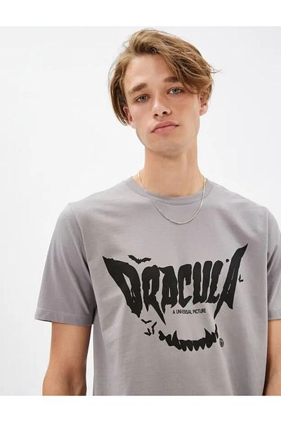 Koton Dracula T-Shirt Cotton Licensed Printed