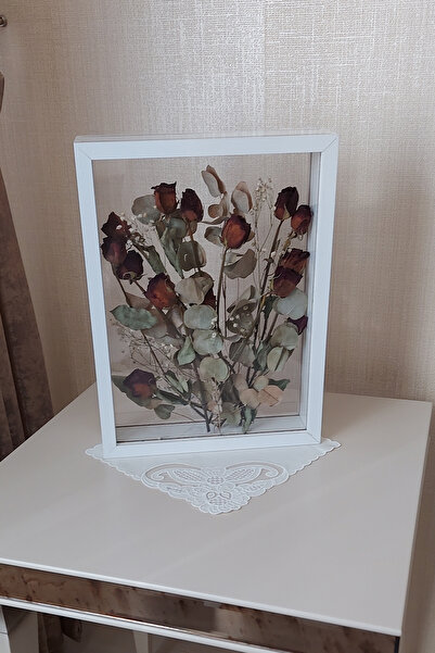 Verda Çerçeve 30x40 cm Reversible Memory Frame!Rose Box Transparent Rose Box