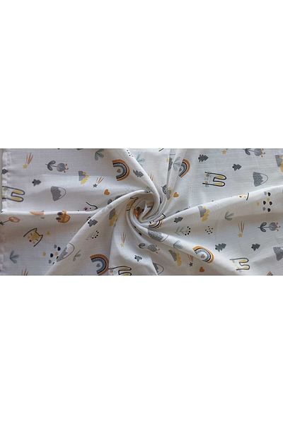 Alpıno MUSLIN COVER Alpinobaby 100% COTTON (110 cm*110 cm)