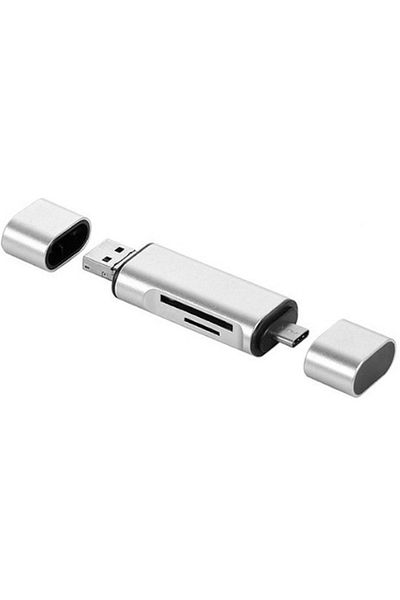 Alfais MesworldShop Type C USB قارئ بطاقات Micro SD محول 1112