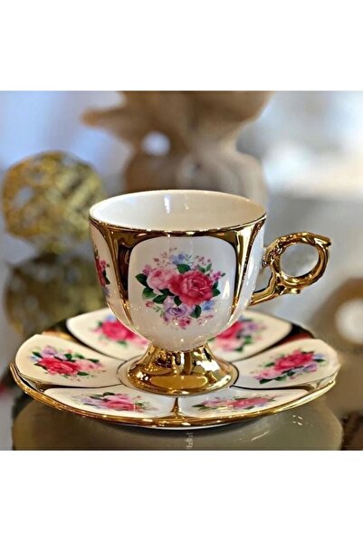 DGCHOME Ksv Rose 6 Personality Turkish Coffee Cup