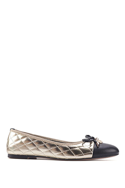 Nine West LUCIANA 3PR Altın Kadın Babet