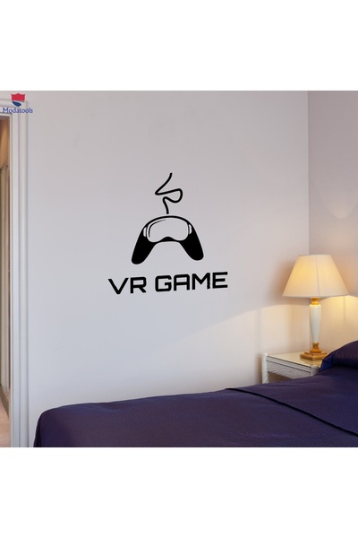 Modatools Duvar Sticker Sanal Gerçeklik VR Oyun Gözlükleri Kask Oyun Bölgesi ...