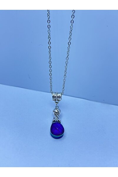 grs oyuncak His Taşı Kolye Damla Model Duygulara Göre Renk Değiştiren His Kolyesi