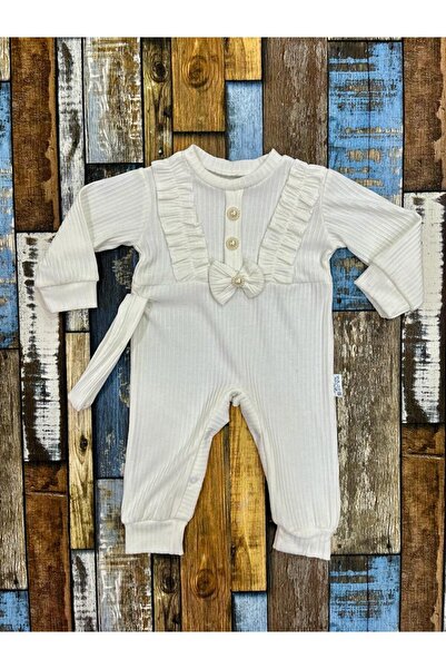 Esterella baby girl pearl overalls/ruffle baby overalls/bandana 100% cotton overalls