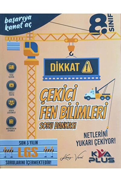 Kva Yayınları Koray Varol KVA Plus 8.Sınıf LGS Dikkat Çekici Fen Bilimleri So...