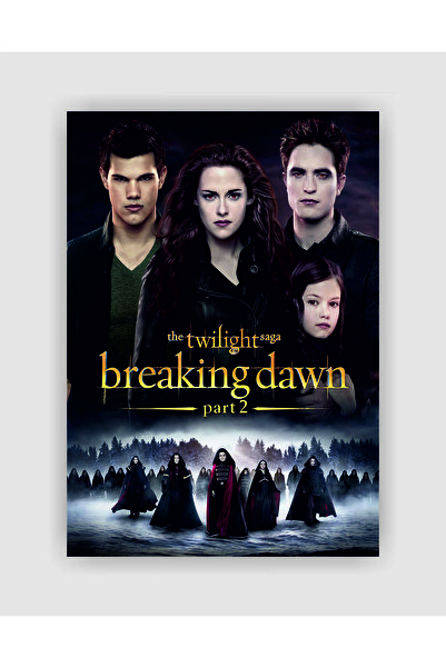 The Twilight Saga: Breaking Dawn – Part 2 (2012) Movie Wall Poster - Thick Paper - Frameless