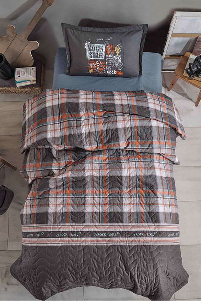 Clasy Ranforce 100% Cotton Single Four Season Set Rock Inroll