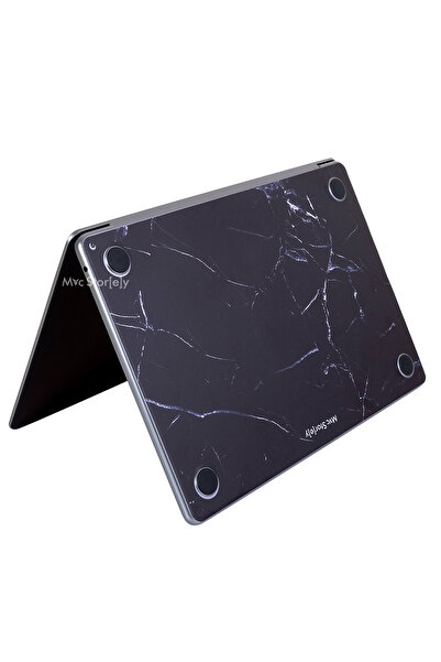 Mcstorey Macbook Air M1 Kılıf Yapıştırma Sticker A2337 Ile Uyumlu Kaplama Laptop Koruyucu Marble14