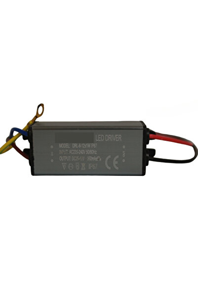 Hazar Led 8-12X1W Led Driver 350mA 25-42V Power Led Sürücü IP67 Power Led Driver