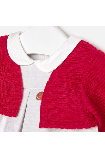 MAYORAL Combined Bolero Dress