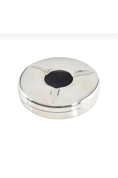YDGR Metal Ashtray with Lid Round Ash Plate 1 piece