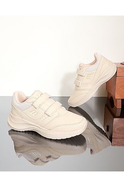 M.P. Konfores 1706 Anatomical Sole Unisex Banded Sneakers Shoes BEIGE
