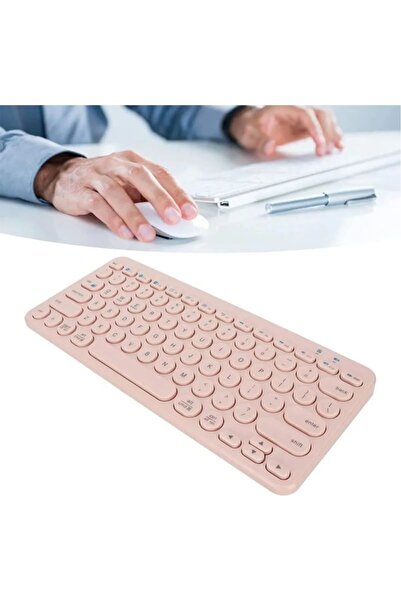 Alfa MEC Tüm Cihazlara K380 Taşınabilir Ulta-ince Kablosuz Bluetooth Türkçe Q Klavye