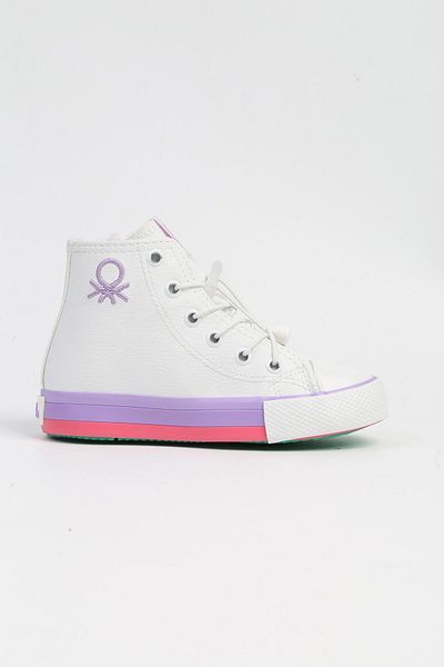 Benetton ® |   BN-30773 - 3394 Liliac alb - Pantofi sport pentru copii