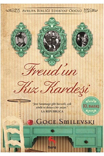Nora Kitap Freud'un Kız Kardeşi (Ciltli) - Goce Smilevski (*****TAVSİYELİ KİTAP)