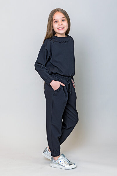 incity Girl's Long Sleeve Amore Sequin Detailed Blouse