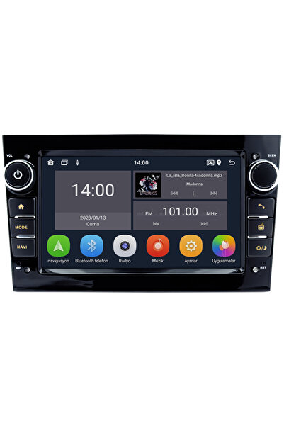 Carvocal Opel Corsa  Uyumlu Android Multimedya Sistemi (2005-2014)