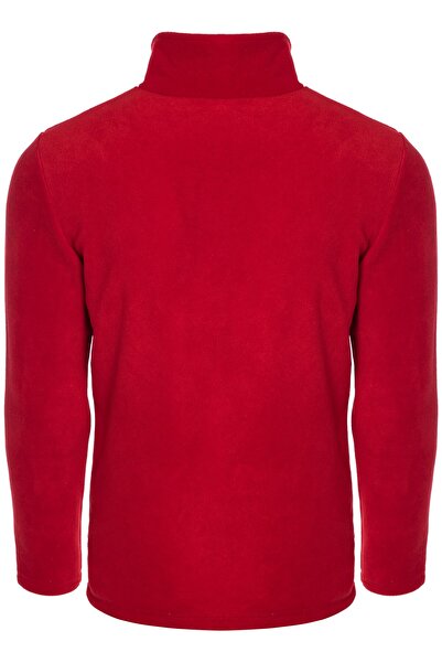 GHASSY CO. Erkek Pro Rüzgar Geçirmez 5 Cepli Outdoor Tam Fermuarlı Polar Ceket