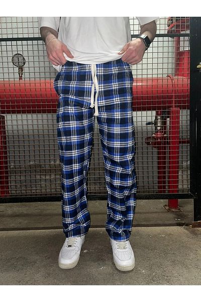 ellevana Harajuku Red Square Patterned Unisex Pajama Tracksuit