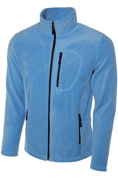 GHASSY CO. Men's Pro Windproof 5-Pocket Outdoor Full Zipper Fleece Jacket