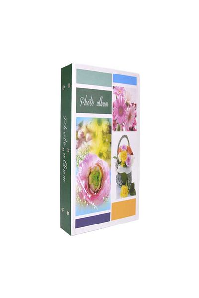 Rabsev Rs098 Photo Album 10X15Cm 300 Photo Capacity Floral Pattern Album