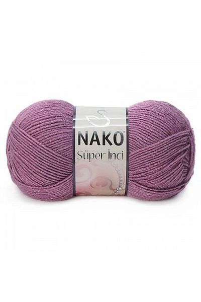 NAKO Νήματα πλεξίματος χειρός Super Pearl 100 γρ