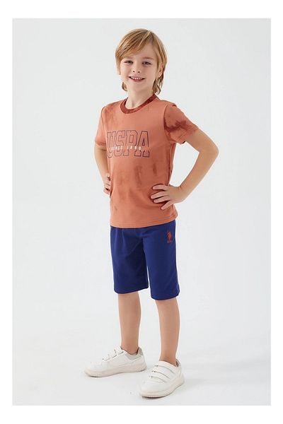 U.S. Polo Assn. US POLO 100% ΒΑΜΒΑΚΙ ΑΝΔΡΙΚΟ ΣΕΡΒΙΤΟΡΙΟ ΑΓΟΡΙΚΟ ΣΟΡΤΣ 1344