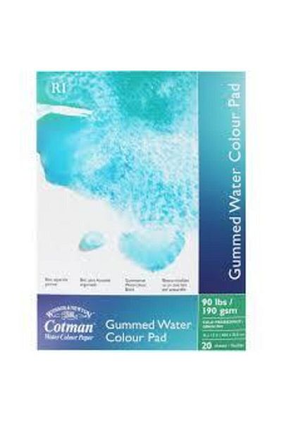 Winsor Newton Cotman Gummed Water Color Notebook 190 gr 20 Sheets Size 40,6 *30,5