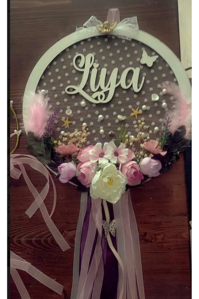 ebay organizasyon Kız bebek kapı süsü