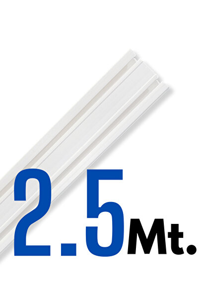 Bilarch 2 Raylı Korniş Perde Rayı Kaliteli Sağlam Ambalaj