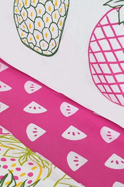 Sarah Anderson Karaca Home Young Tropical 100% Cotton Double Duvet Cover Set