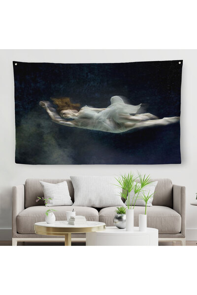 Harita Sepeti غطاء حائط مزخرف للنساء تحت الماء - سجادة - 6558