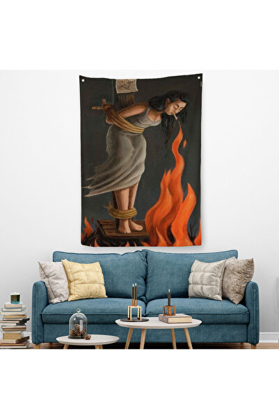 Harita Sepeti غطاء حائط تحفيزي مع رأس للحفاظ على البرودة - سجادة-6310