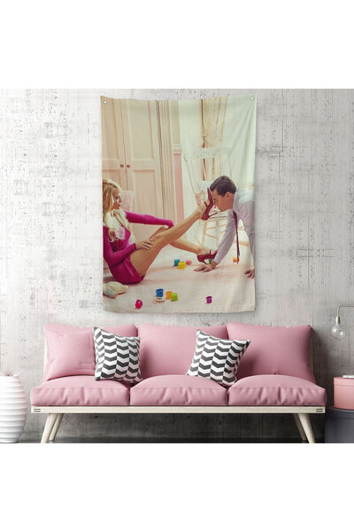 Harita Sepeti غطاء حائط لفيلم ليوناردو دي كابريو ومارجوت روبي وولف أوف وول ست...