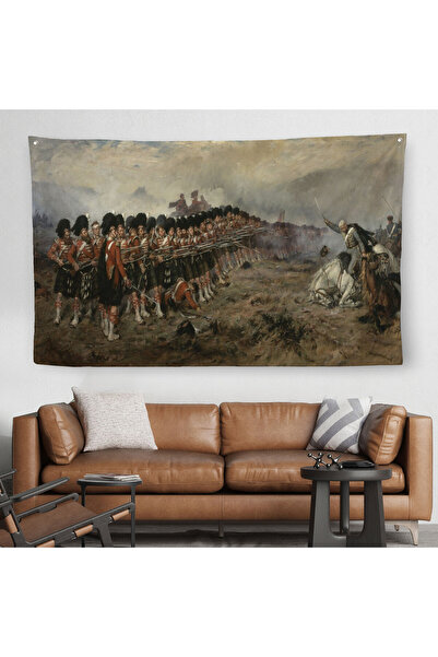 Harita Sepeti Роберт Гібб, «Тонка червона лінія» - настінне покриття-килим -T...