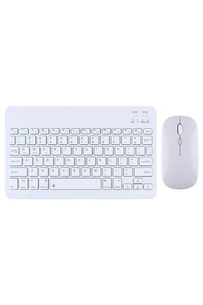 Silicon Valley Kablosuz Bluetooth Klavye Mouse Seti Ultra Ince Taşınabilir In...