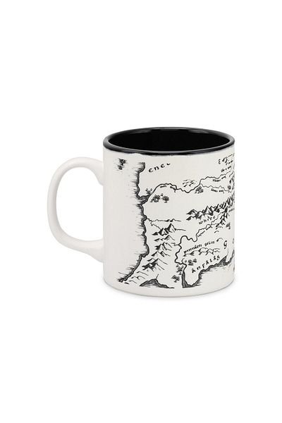 Mabbels Lord Of The Rings Middle Earth Map Mug