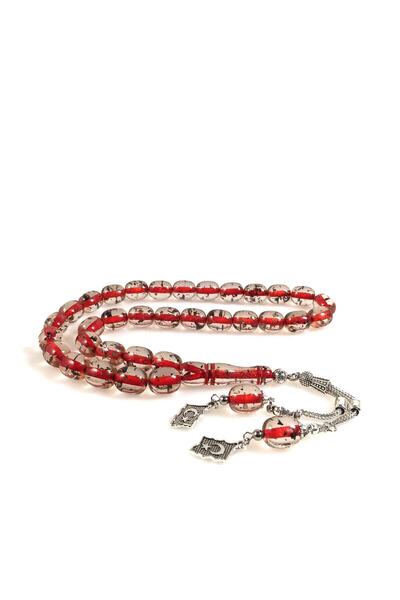 izmirpazarı Large Grained Powder Amber Prayer Beads