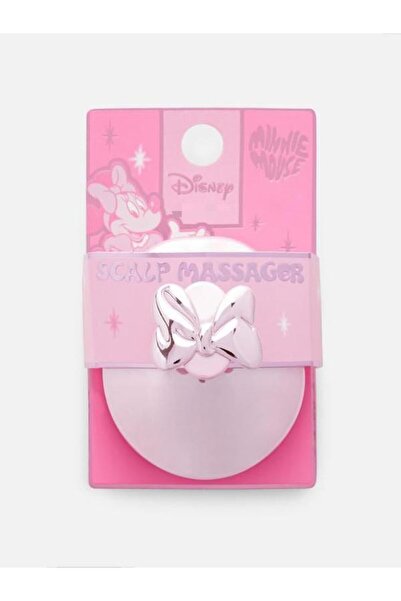 QUEEN AKSESUAR İthal Disney metalik pembe Minnie mouse saç kafa ağrı masaj ta...
