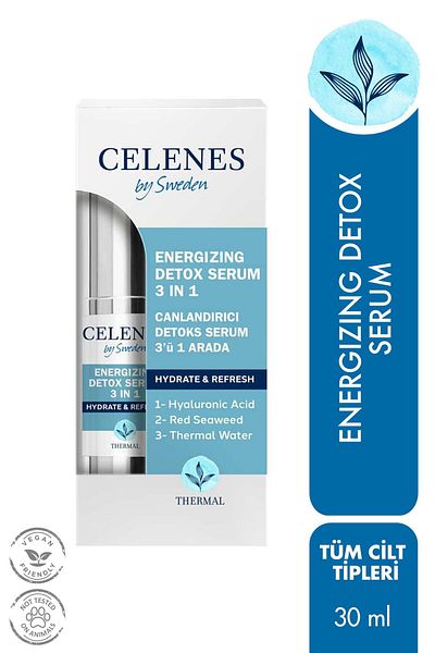 Celenes Thermal 3 in 1 Revitalizing Super Detox Super Serum 30 ml