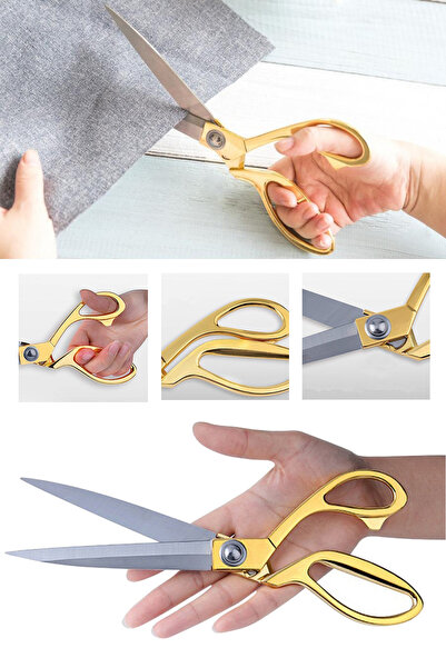 Binbirreyon Professional Tailor Scissors Large Size Stainless Steel Ve051