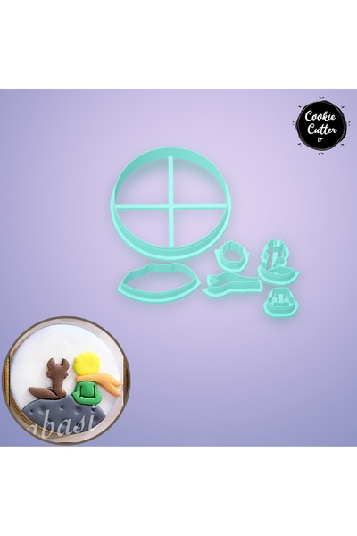 cookiecutter Küçük Prens 1 Kurabiye Kalıbı