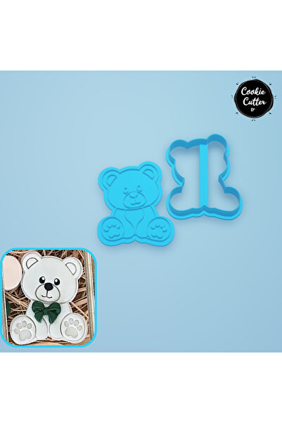 cookiecutter Ayıcık 4 Kurabiye Kalıbı