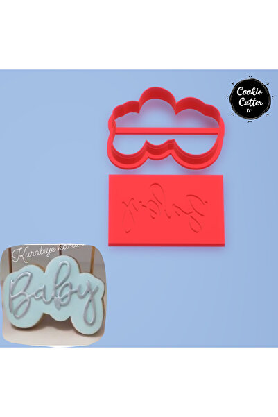 cookiecutter Baby Yazısı Kurabiye Kalıbı