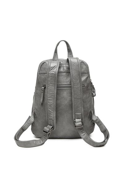 BARCELONA 21K Wash Leather Medium Size Women's Backpack 21-K Barcelona 1846