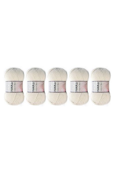 NAKO Νήματα πλεξίματος χειρός Super Pearl 100 Gr 5 ΤΕΜ